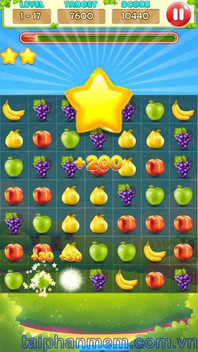 Juice Jam cho Android Game nối trái cây miễn phí